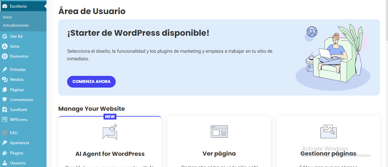 Preview of WordPress Development